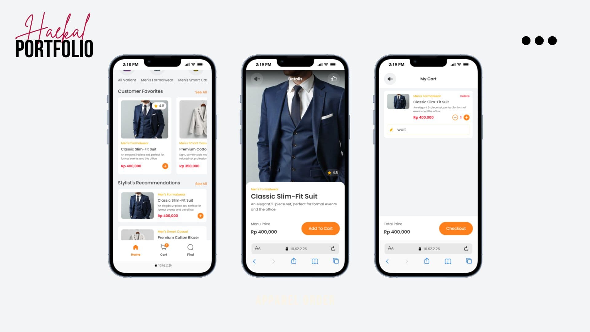 Project Apparel Order 1